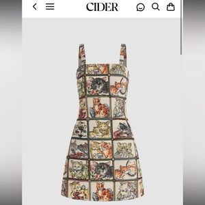 Cider, Cat Lover Dress, Size S
